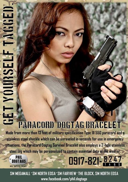 Paracord Tag Bracelet